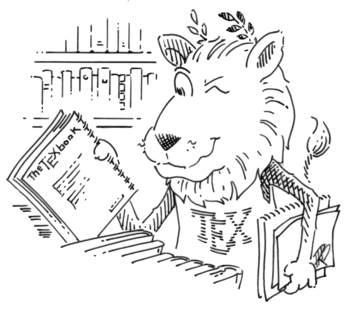 CTAN lion drawing by Duane Bibby CTAN lion drawing by Duane Bibby